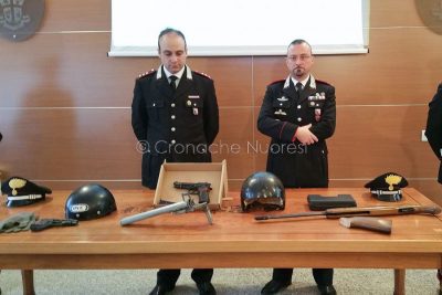 Nuoro, la conferenza stampa per l'arresto dei due giovani di Borore