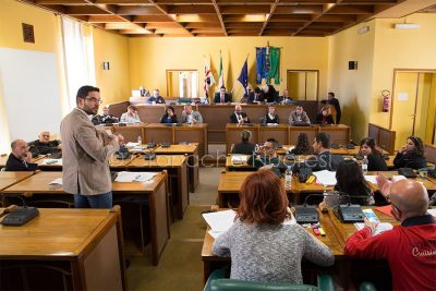 Il Consiglio comunale (foto S.Novellu)