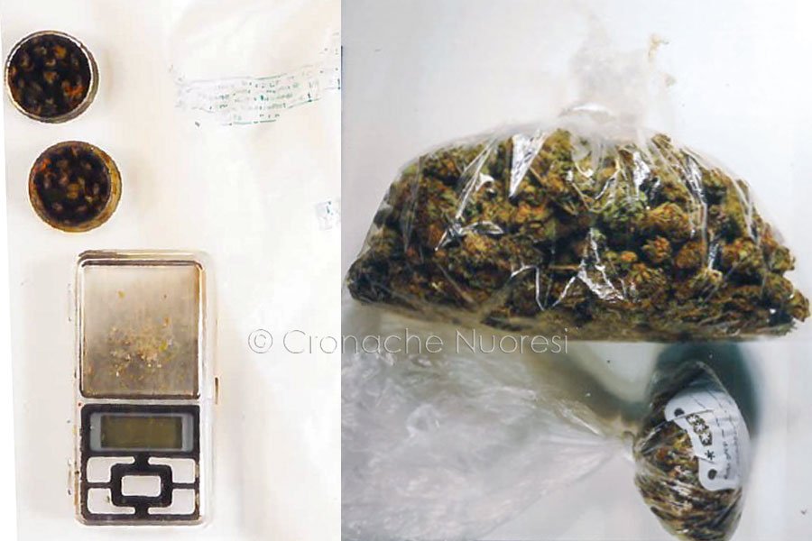 Nuoro. “Beccato” con 200 grammi di marijuana: 29enne in manette