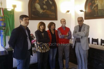 Un momento della conferenza di questa mattina in Comune