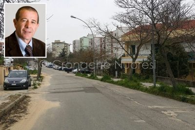 Uno scorcio della via Gonario Pinna (foto Cronache Nuoresi)