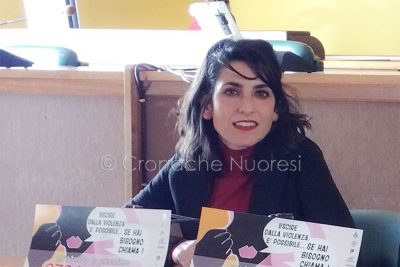 L'assessore ai Servizi Sociali Valeria Romagna (foto Cronache Nuoresi)