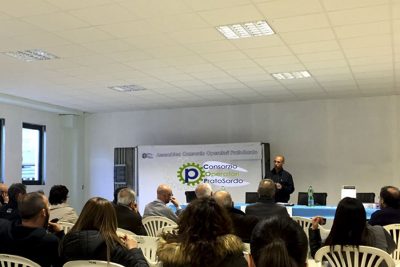 Un momento dell'incontro di Prato Sardo