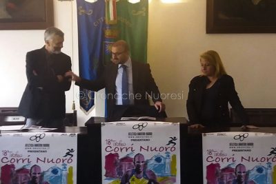 Un momento della conferenza di presentazione della 