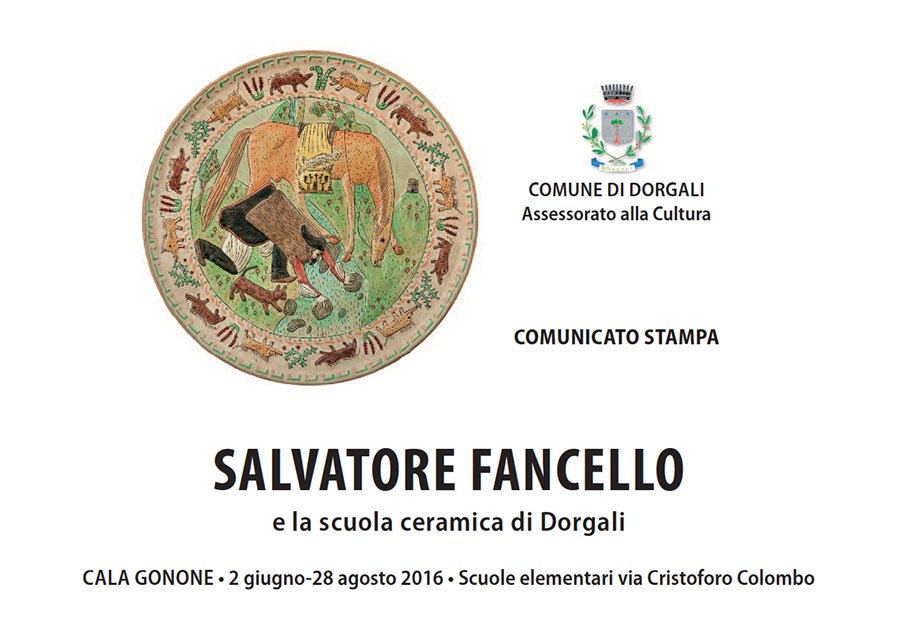 Salvatore Fancello e la scuola ceramica di Dorgali: dal 2 giugno a Cala Gonone