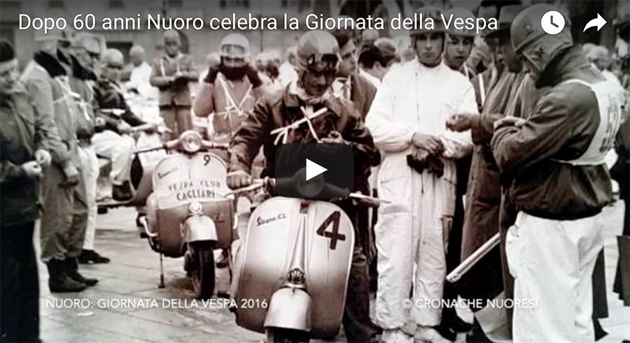 Dopo 60 anni Nuoro celebra la Giornata della Vespa