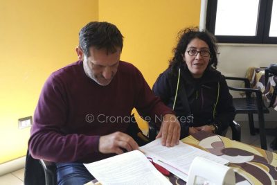 Un momento della conferenza del comitato No Elettrosmog