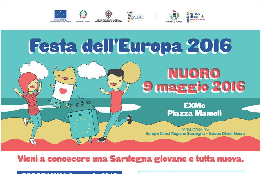 Festa dell’Europa: giovani nuoresi e non solo protagonisti della manifestazione
