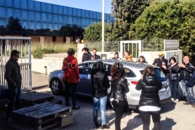 L'arrivo dei tecnici a Idea Motore