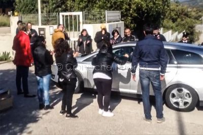 L'arrivo dei tecnici a Idea Motore