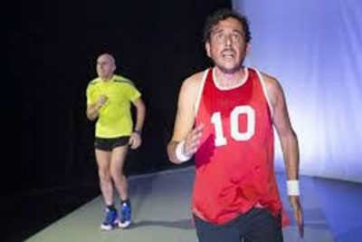 Un momento dello spettacolo Maratona