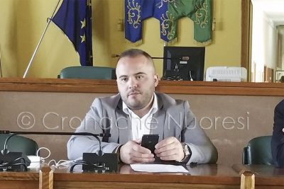 L'assessore ai Lavori Pubblici Antonio Belloi (foto Cronache Nuoresi)