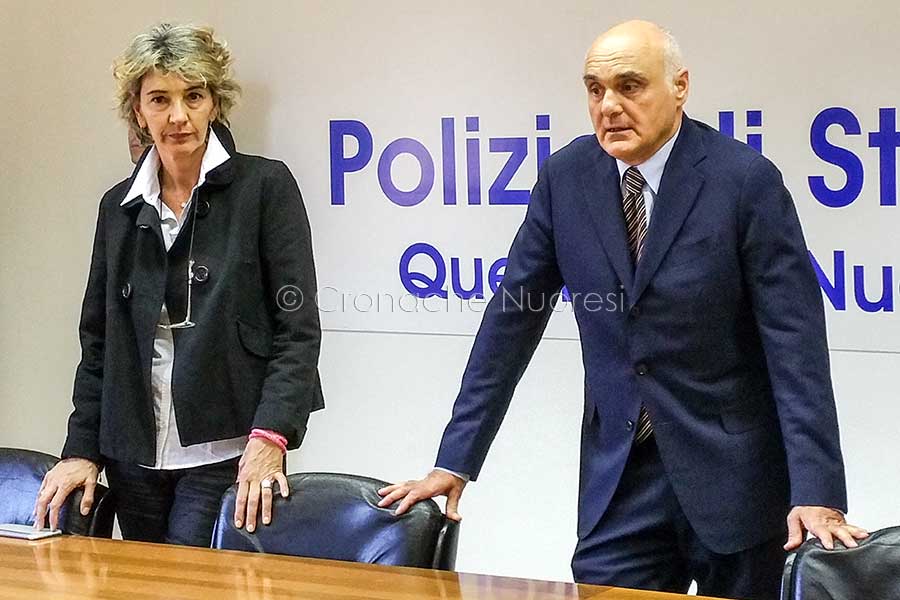 Il nuovo Questore di Nuoro Massimo Colucci (foto Cronache Nuoresi)