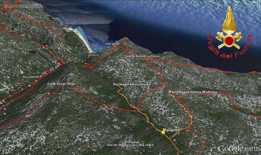 Turisti spagnoli in fuoristrada bloccati nelle campagne di Baunei. In corso l’intervento di soccorso