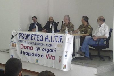 L'incontro tra l'Associazione Prometeo e la Brigata Sassari