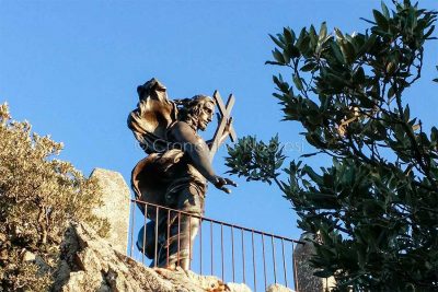 La statua del Redentore sul Monte Ortobene (foto S.Novellu)