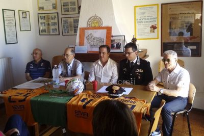 Alessando Camba, Leonardo Soddu, Giuseppe Porcheddu, Saverio Ceglie e Pasquale Catte (foto Cronache Nuoresi)
