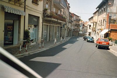 Un'immagine di via Roma Gavoi