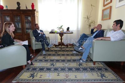 Regione, Provincia e Comune a confronto sulla Biblioteca Satta (foto S.Novellu)