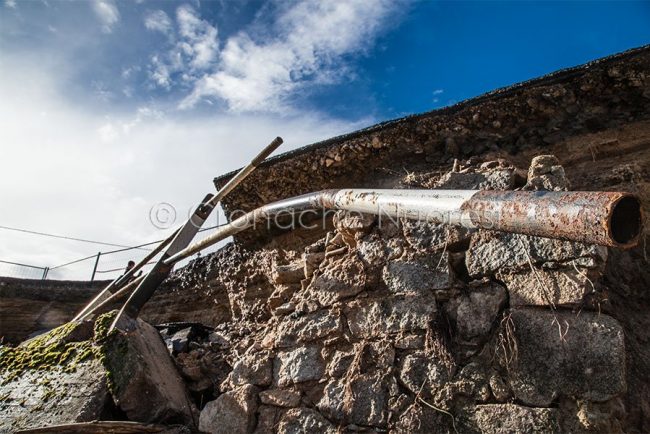 Un'immagine della devastazione Cleopatra (f. S.Novellu)