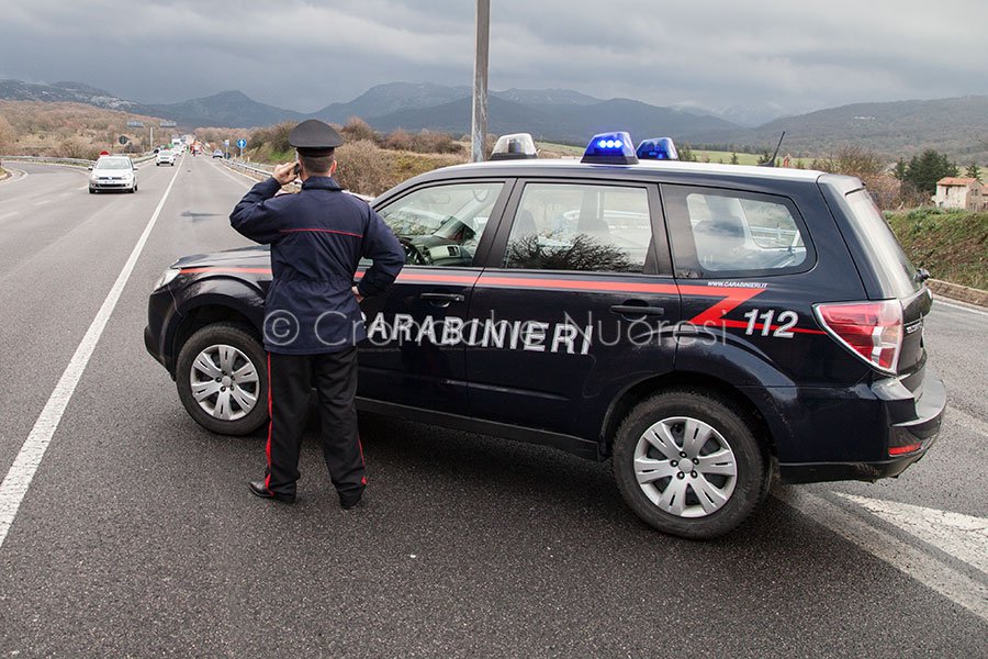 Oliena. Assalto al furgone che trasportava i soldi delle macchinette video poker