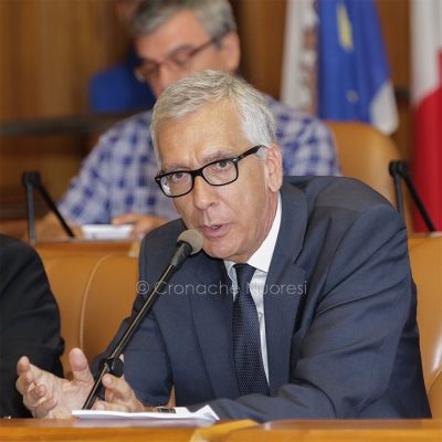Nuoro, Pigliaru in Provincia per la firma del Piano di Rilancio del Nuorese (foto S.Novellu)