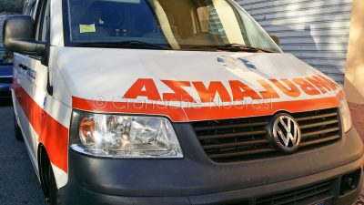 Un'ambulanza del 118 (foto S.Novellu)