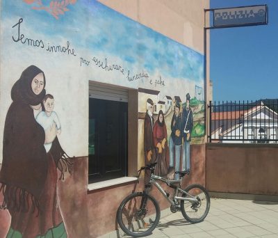La bicicletta rubata ritrovata a Orgosolo