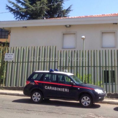 La caserma dei Carabinieri di Sarule