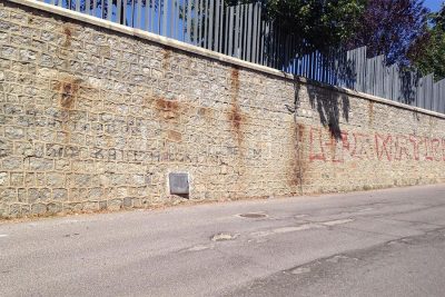 Sarule, il bocchettone di approvvigionamento idrico
