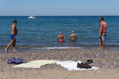 Servizio di salvamento a mare (foto S.Novellu)