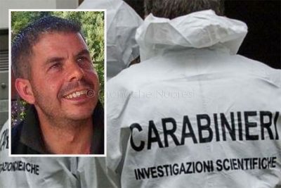 Nel riquadro, una delle vittime, Andrea Caddori