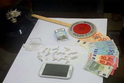 La droga sequestrata ad Arbatax