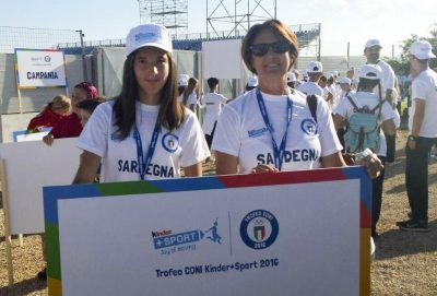 Il tecnico Antonietta Mura e l'atleta Martina Guiso