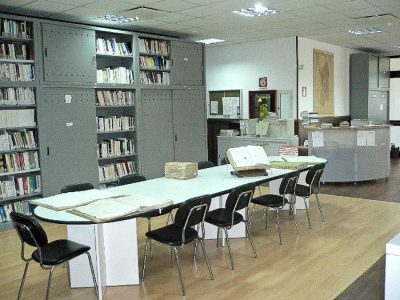 Nuoro. La sala consultazione dell'Archivio di Stato