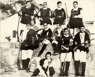 Il Coro Barbagia nel 1966, anno della fondazione