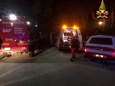 Cala Gonone, i soccorsi durante le ricerche dell'anziana disperse