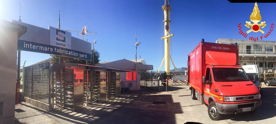 Rientra l’allarme di sospetta radioattività alla Saipem Intermare