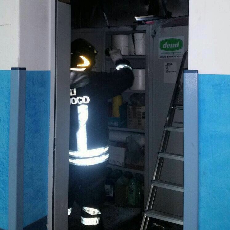 Incendio al reparto di Ostetricia dell’ospedale di Lanusei