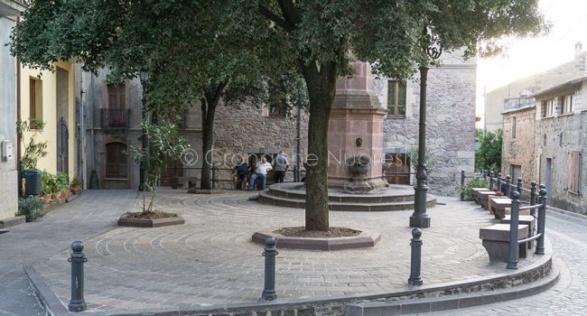 Scano Montiferro, piazza Ragina Elena (© foto S.Novellu)