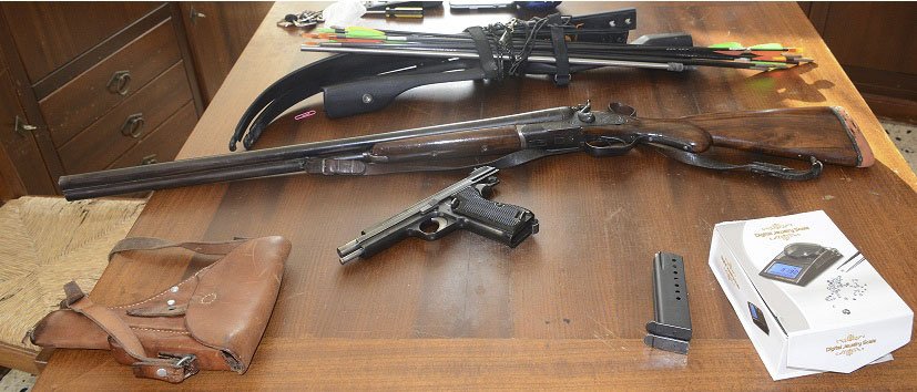 Armi e marijuana: due arresti a Orgosolo