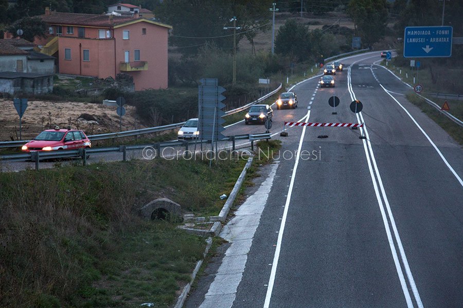 Nuoro. Chiuse le gallerie di accesso in città: traffico in tilt