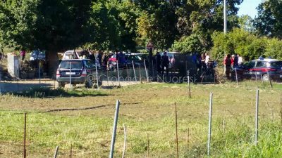 Il luogo in cui è stato ucciso Giovanni Calia (foto Picirillo)