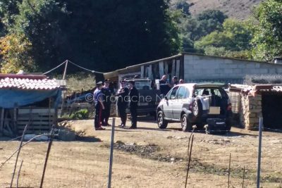 Il luogo in cui è stato ucciso Giovanni Calia (foto Piccirillo)