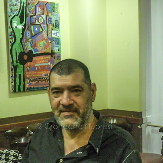 Il pittore Pietro Tilocca espone al Caffè Tettamanzi