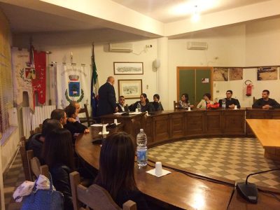 Un momento del Consiglio Comunale