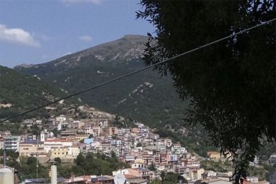 Uno scorcio di Villagrande Strisaili