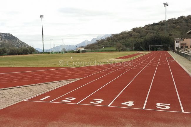 Nuoro. La pista del campo scuola di piazza Veneto (foto S.Novellu)