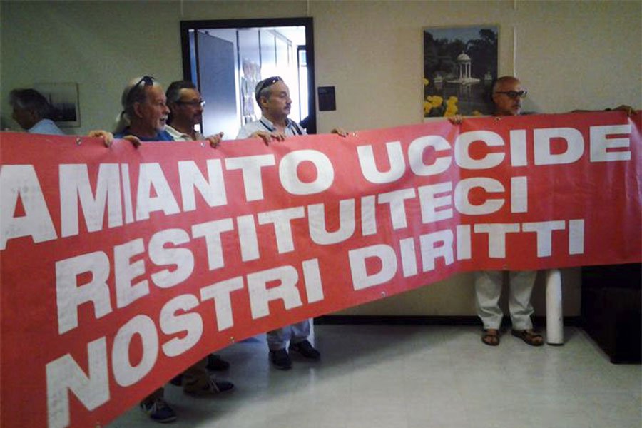 Amianto: interrogazione SEL-PD per il riconoscimento dei diritti dei lavoratori esposti