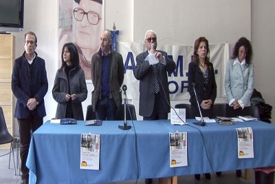 Un tavolo dell'ANMIL Nuoro